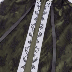 Damen Umhang Cosplay Kostüm Halloween Karneval Party Set Gothic