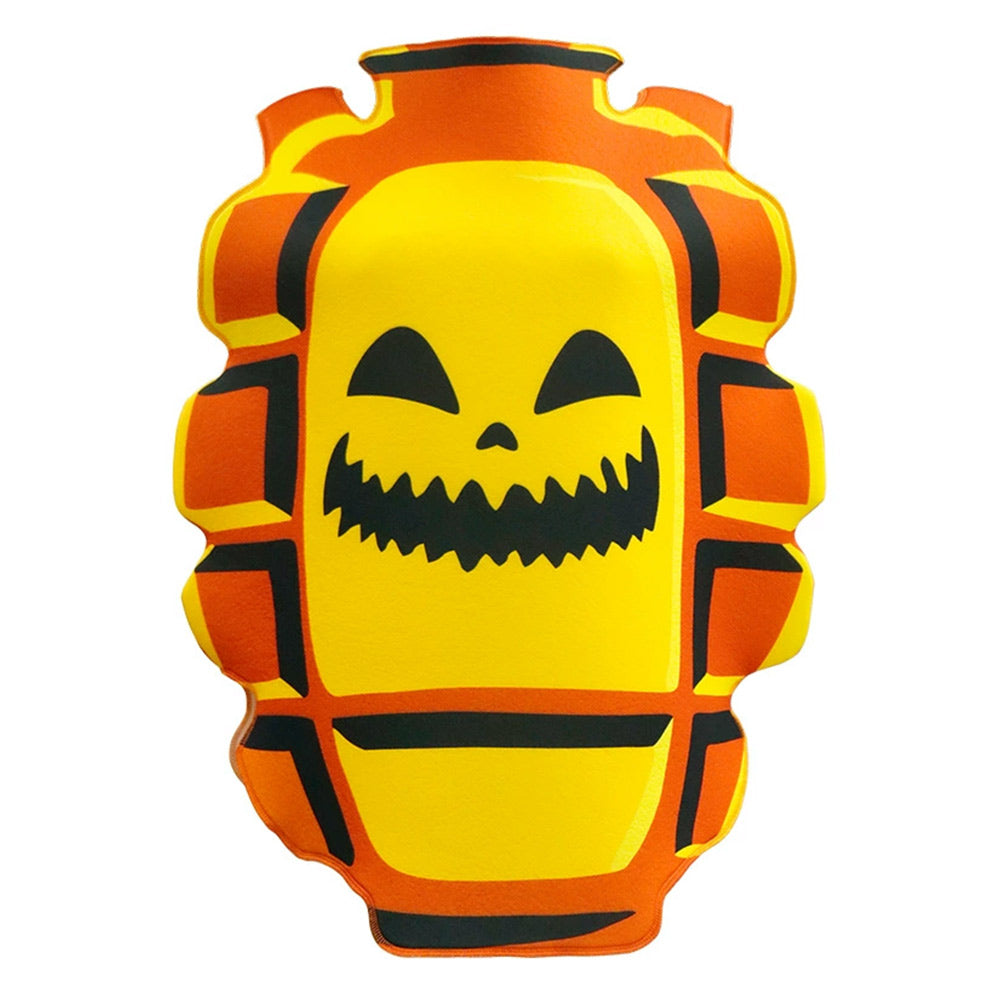 Erwachsene Unisex Halloween Karneval Party Anzug Kürbis Granate Cosplay Kostüm