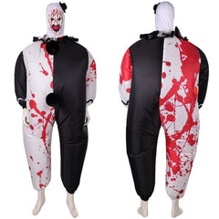 Erwachsene unisex Terrifier Cosplay Kostüm Halloween Karneval Party Anzug aufblasbar Kostüm