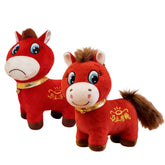 Weinendes Pferd Lachendes Pferd Plüschpferd Geburtstag Weihnachten Geschenk Glücksbringer des Pferdejahres