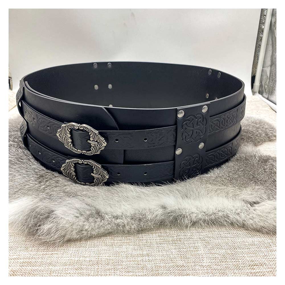 Gürtel Wikinger Cosplay Taillenband Halloween Karneval Kostüm Zubehör