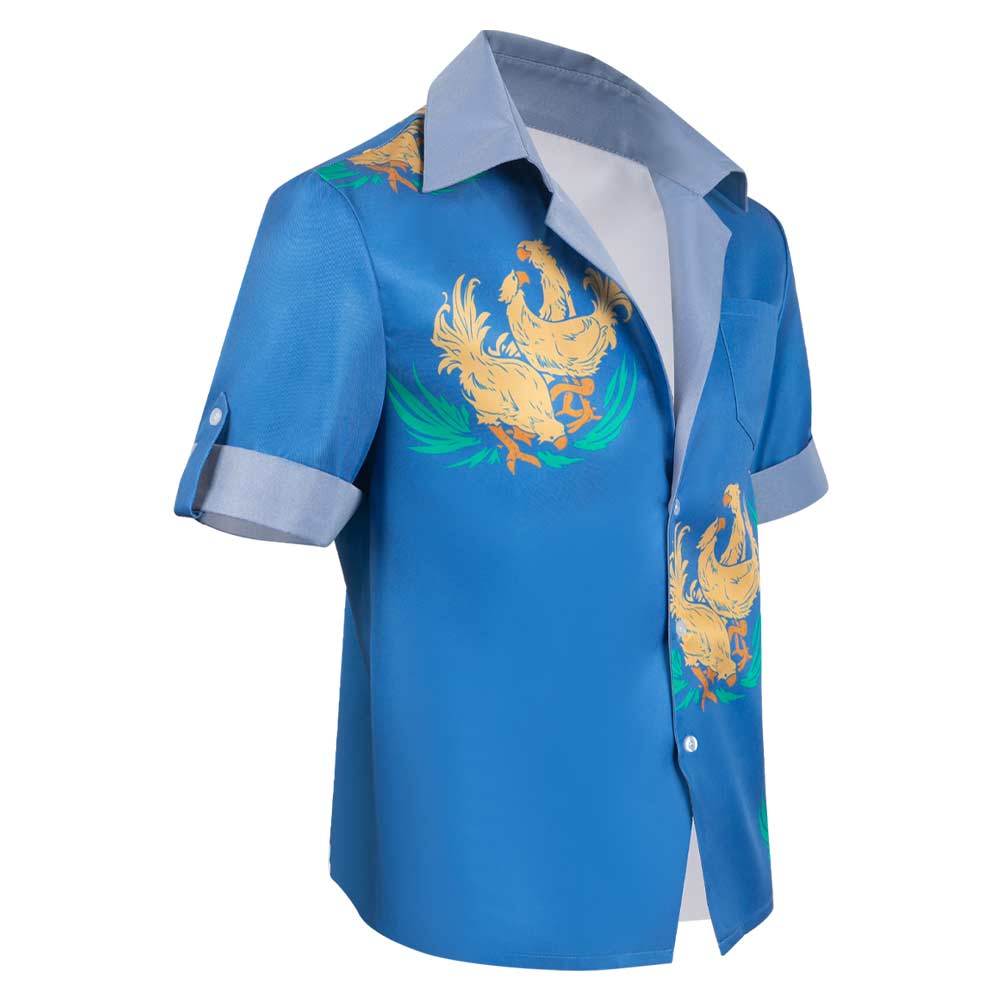 Herren Final Fantasy T-Shirt Cosplay Kostüm Kostüme Halloween Karneval Anzug Wolke cosplay