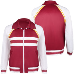 Herren Stranger Things Staffel 5 Lucas Sinclair Jacke Cosplay Kostüm Halloween Karneval Party Anzug