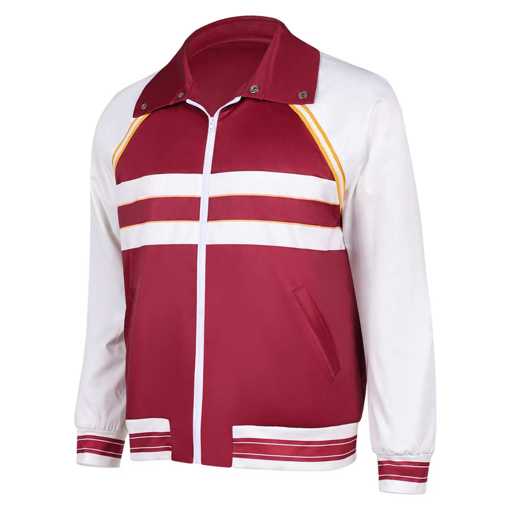 Herren Stranger Things Staffel 5 Lucas Sinclair Jacke Cosplay Kostüm Halloween Karneval Party Anzug