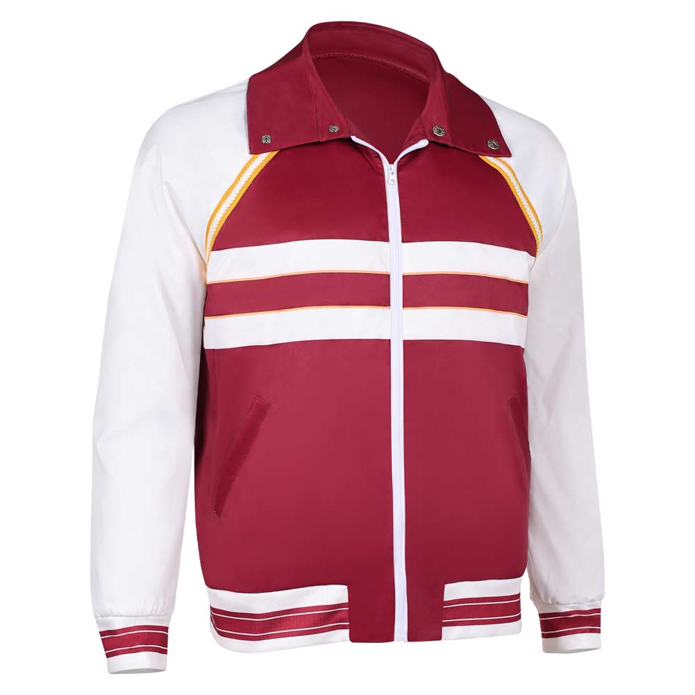 Herren Stranger Things Staffel 5 Lucas Sinclair Jacke Cosplay Kostüm Halloween Karneval Party Anzug