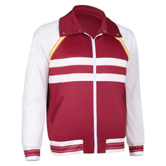 Herren Stranger Things Staffel 5 Lucas Sinclair Jacke Cosplay Kostüm Halloween Karneval Party Anzug