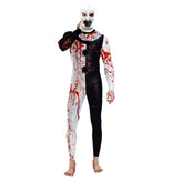 Herren Terrifier Art the Clown Cosplay Kostüm Outfits Halloween Karneval Anzug