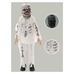 Kinder Cosplay Kostüm Halloween Karneval Party Anzug Kinder Skelett
