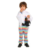 Kinder Cosplay Kostüm Halloween Karneval Party Anzug Kleines Gespenst Farbe Bar Ghost