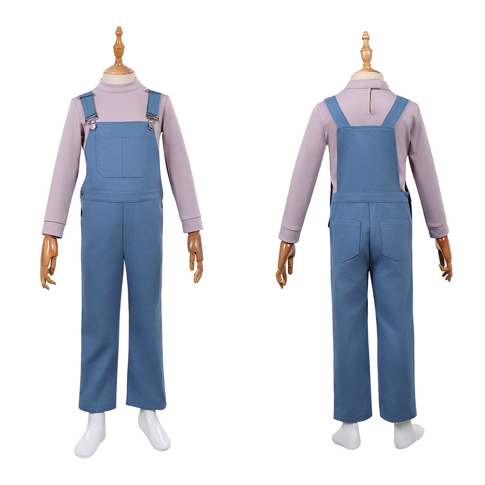 Kinder Eleven Stranger Things Cosplay-Kostüm für Halloween Karneval Partys