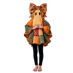 Kinder Erwachsene Cosplay-Kostüm Halloween Karneval Party-Outfit Geisterumhang