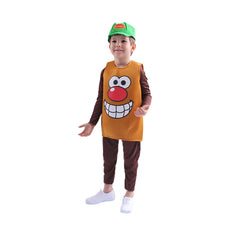 Kinder Kartoffel Cosplay Kostüm Outfits Halloween Karneval Anzug