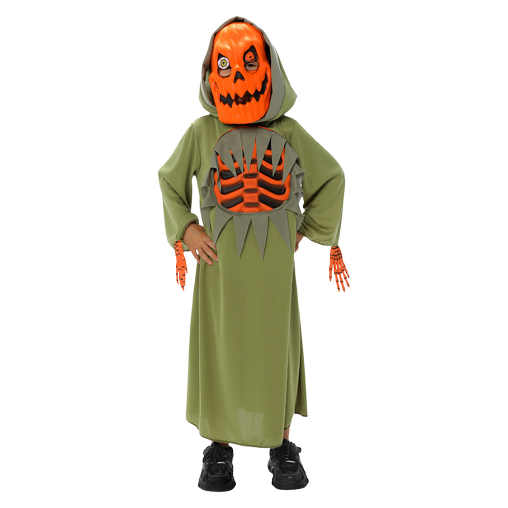 Kinder kostüm Performance Kürbis Cosplay Halloween Karneval Party Anzug