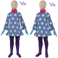 Kinder Mädchen alles steht kopf 2 Envy Cosplay Kostüm Outfits Halloween Karneval Anzug