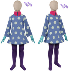 Kinder Mädchen alles steht kopf 2 Envy Cosplay Kostüm Outfits Halloween Karneval Anzug