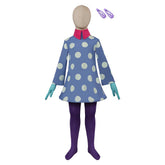 Kinder Mädchen alles steht kopf 2 Envy Cosplay Kostüm Outfits Halloween Karneval Anzug