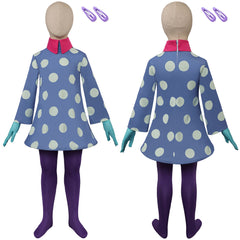 Kinder Mädchen alles steht kopf 2 Envy Cosplay Kostüm Outfits Halloween Karneval Anzug