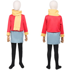 Kinder Mädchen Hilda Cosplay Kostüm Halloween Karneval Party Kostüm