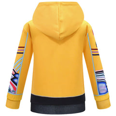Kinder Mädchen Huntrix Kpop Demon Hunters Rumi Cosplay Hoodie 3D Druck Kinder Sweatshirt