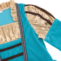 Kinder Mädchen Kleid Cosplay Kostüm Mittelalterliches schottisches Prinzessinnenkleid Halloween Karnevalsparty