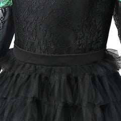 Kinder Mädchen Kleid Elphaba wiked Cosplay Kostüm Halloween Karneval Party Anzug