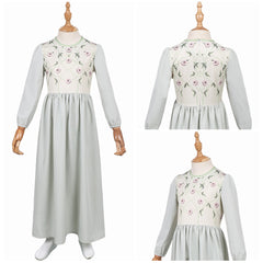Kinder Mädchen Kleid Gritta von Rattenzuhausbeiuns Gritta Cosplay Kostüm Halloween Karneval Party Anzug