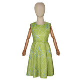 Kinder Mädchen Kleid Inside Out -Joy Cosplay Kostüm Outfits Halloween Karneval Anzug
