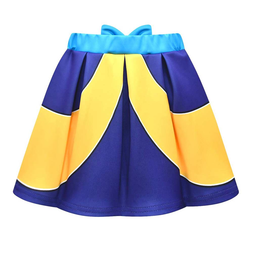 Kinder Mädchen Kleid Kpop Demon Hunters Huntrix Zoey Cosplay Kostüm Halloween Karneval Party Anzug