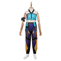 Kinder Mädchen Kpop Demon Hunters Zoey Cosplay Kostüm Halloween Karneval Party Anzug