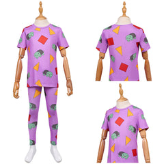 Kinder Mädchen Kpop Demon Hunters Zoey cosplay Schlafanzug Cosplay Kostüm Halloween Karneval Party Anzug