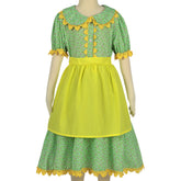 Kinder Mädchen Pionier Kolonial Floral Bürgerkrieg Kleid Cosplay Kostüm Halloween Karneval Party Anzug