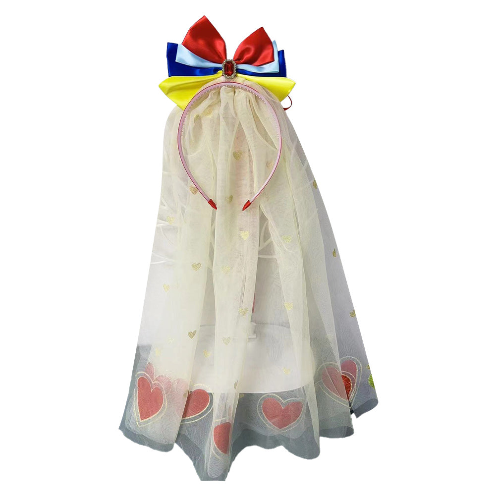Kinder Mädchen Schneeweißchen Mesh-Haarspange
