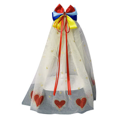 Kinder Mädchen Schneeweißchen Mesh-Haarspange