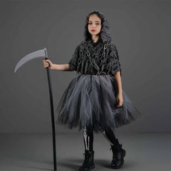 Kinder Mädchen tutu Kleid Halloween Erntemaschine Cosplay Kostüm Kostüme Halloween Karneval Anzug