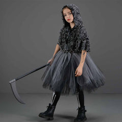 Kinder Mädchen tutu Kleid Halloween Erntemaschine Cosplay Kostüm Kostüme Halloween Karneval Anzug