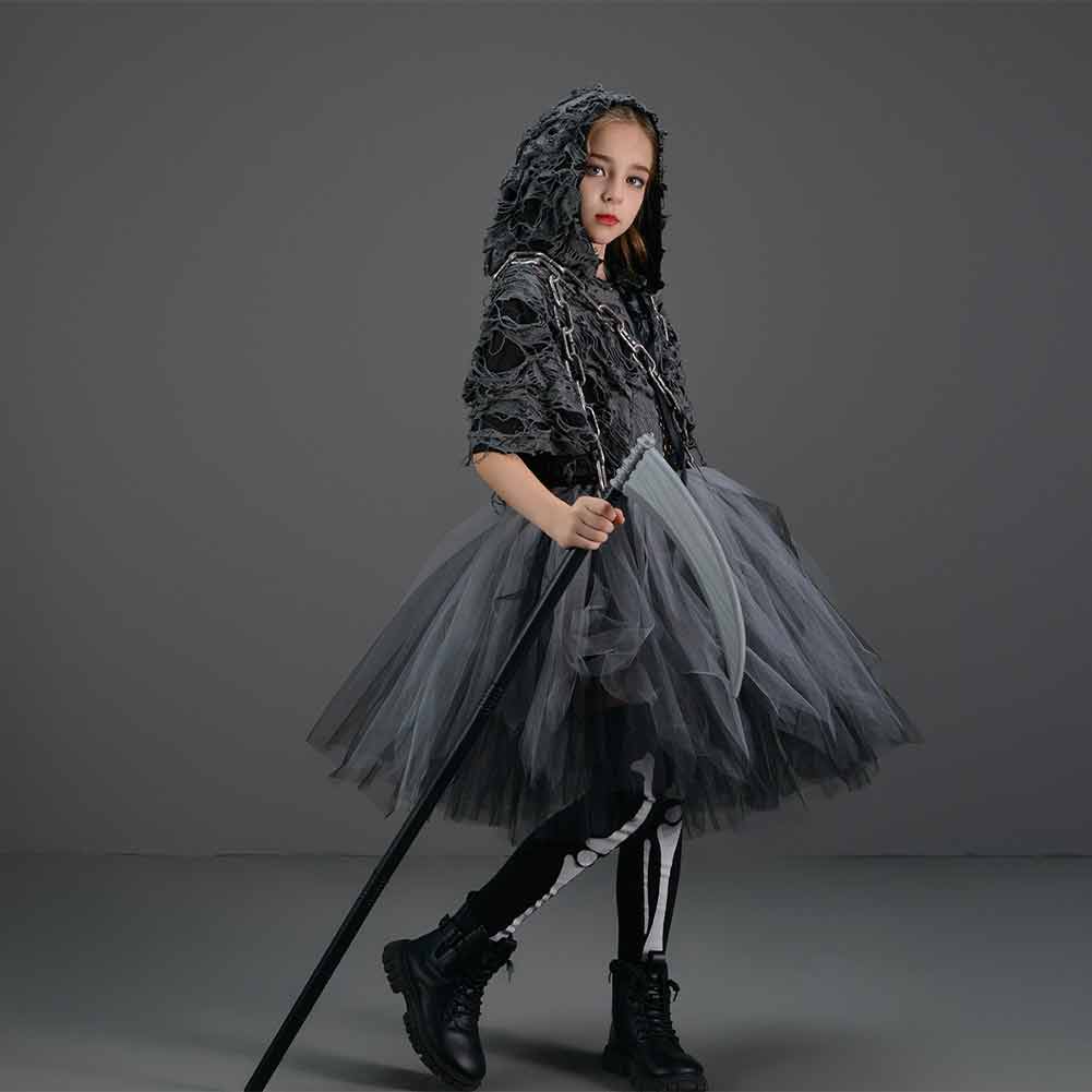 Kinder Mädchen tutu Kleid Halloween Erntemaschine Cosplay Kostüm Kostüme Halloween Karneval Anzug