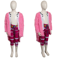 Kinder One Piece Outfit Bösewicht Cosplay Anime Cosplay Doflamingo Cosplay Donquixote Doflamingo Cosplay Kostüm Outfits Halloween Karneval Kostüm