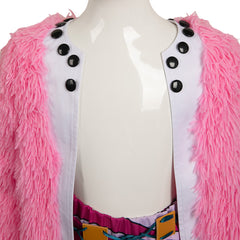Kinder One Piece Outfit Bösewicht Cosplay Anime Cosplay Doflamingo Cosplay Donquixote Doflamingo Cosplay Kostüm Outfits Halloween Karneval Kostüm