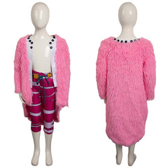 Kinder One Piece Outfit Bösewicht Cosplay Anime Cosplay Doflamingo Cosplay Donquixote Doflamingo Cosplay Kostüm Outfits Halloween Karneval Kostüm