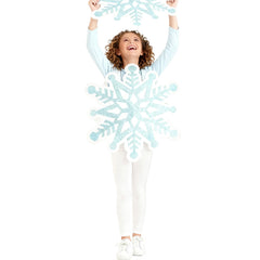 Kinder Schnee Cosplay Kostüm Halloween Karneval Party Anzug