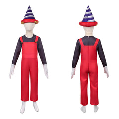 Kinder Super Mario Cosplay-Kostüm für Halloween Karneval oder Partys Mario