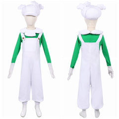 Kinder Super Mario Luigi Cosplay-Kostüm für Halloween Karneval und Partys