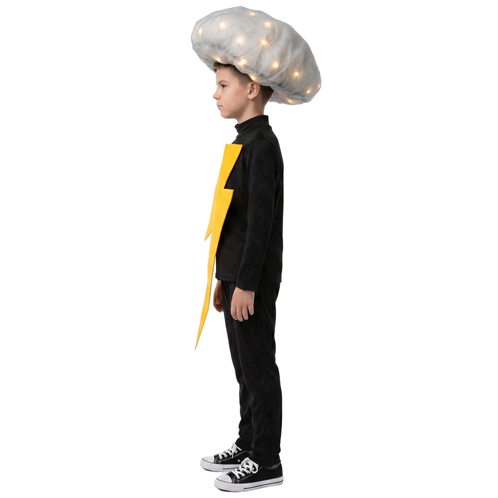 Kinder Wolken-Cosplay-Kostüm für Halloween, Karneval und Partys – Flash