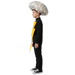 Kinder Wolken-Cosplay-Kostüm für Halloween, Karneval und Partys – Flash