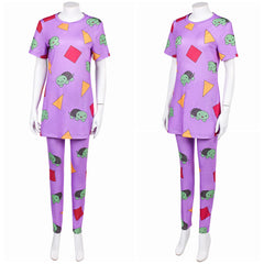 Kpop Demon Hunters Cosplay Kostüm Halloween Karneval Party Anzug Zoey Schlafanzug