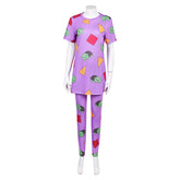 Kpop Demon Hunters Cosplay Kostüm Halloween Karneval Party Anzug Zoey Schlafanzug