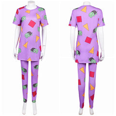 Kpop Demon Hunters Cosplay Kostüm Halloween Karneval Party Anzug Zoey Schlafanzug