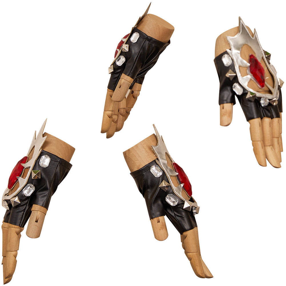 Kpop Demon Hunters Huntrix Mira Cosplay Handschuhe Halloween Karneval Kostüm Zubehör
