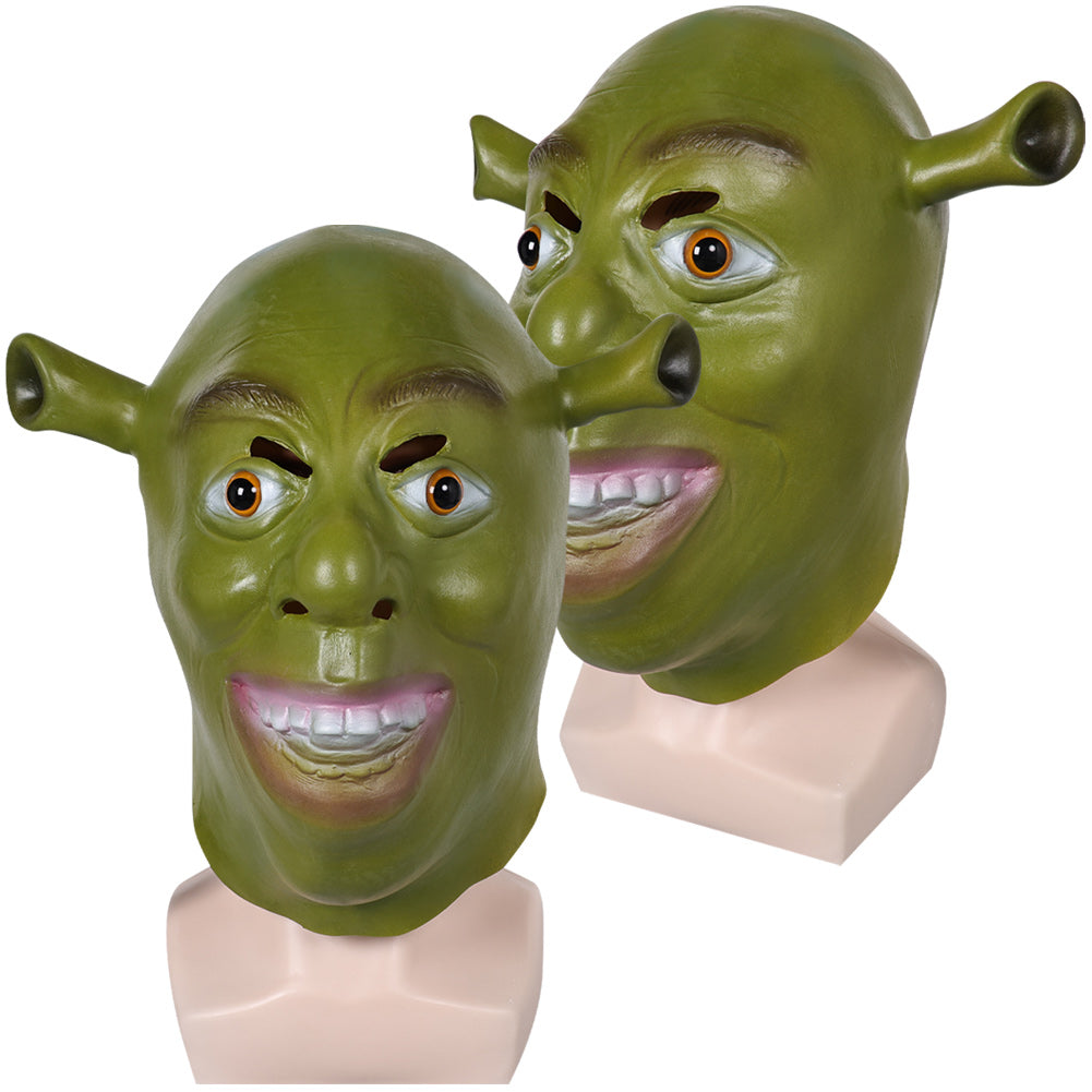 Maske Cosplay Latexmasken Helm Maskerade Halloween Party Kostüm Requisite Kostüm Shrek