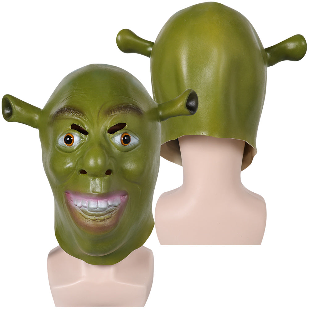 Maske Cosplay Latexmasken Helm Maskerade Halloween Party Kostüm Requisite Kostüm Shrek